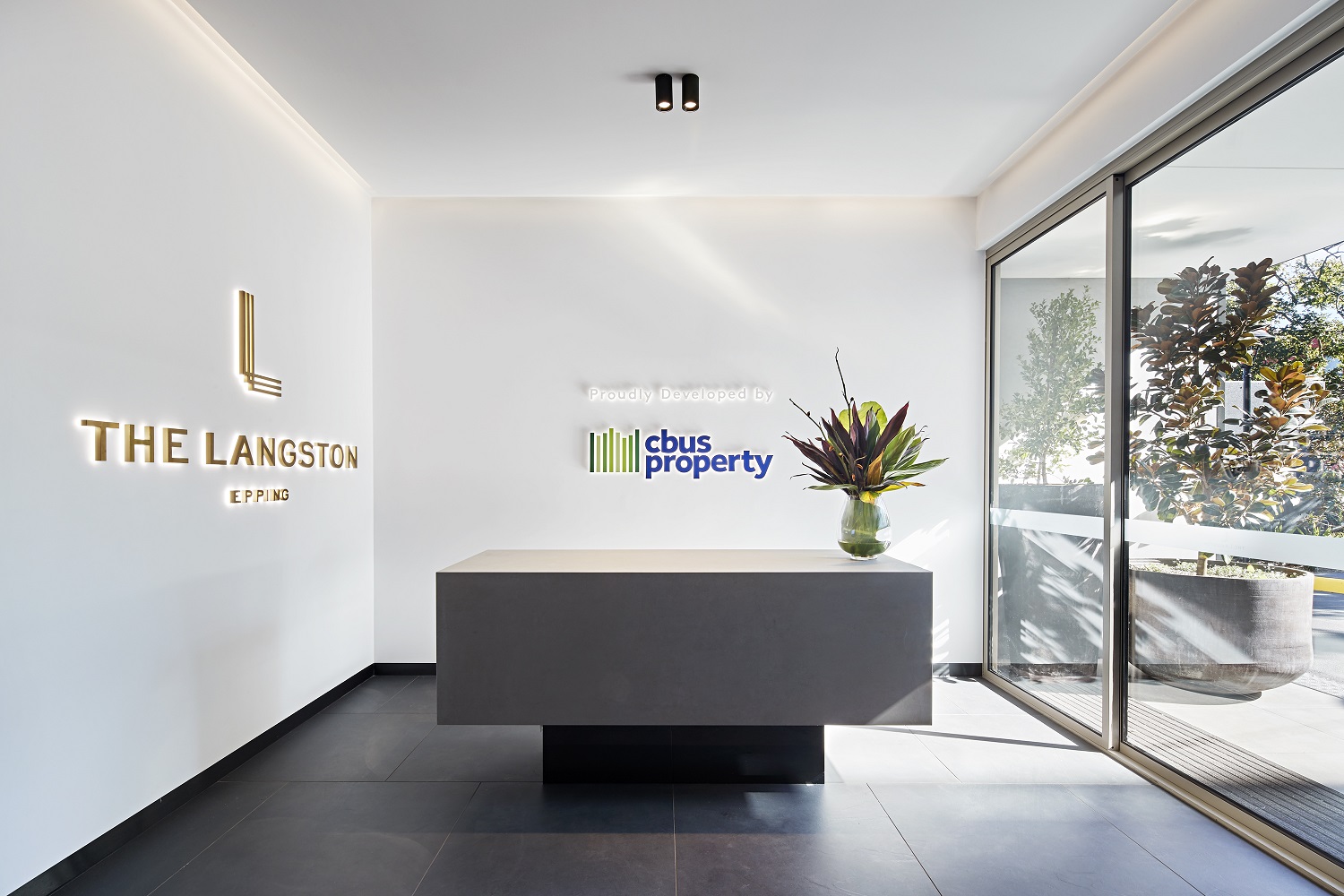 The Langston Sales Gallery foyer